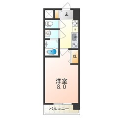 BADGE鶴橋の物件間取画像